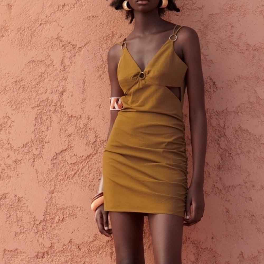 Zara cut out mini dress‎